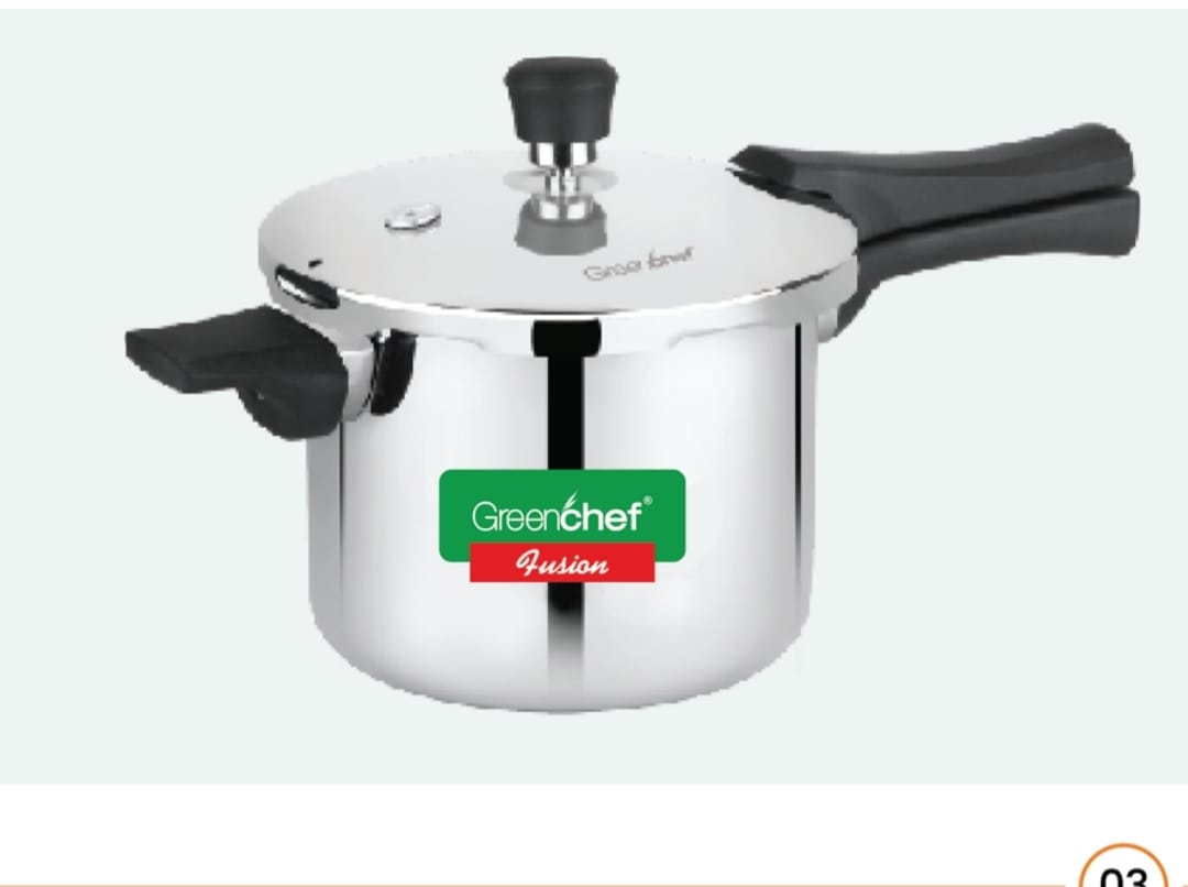 Greenchef Triply Pressure Cooker - Fusion